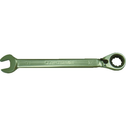 トラスコ中山 KTC ラチェットコンビネーションレンチ(締緩切替タイプ) 19mm(ご注文単位1個)【直送品】