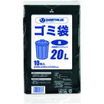 トラスコ中山 JTX 861309ゴミ袋 LDD 黒 20L10枚 N210J-20（ご注文単位1パック）【直送品】