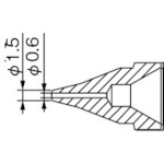 トラスコ中山 白光 SS型 ノズル/0.6mm(ご注文単位1本)【直送品】