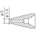 トラスコ中山 白光 ノズル 1.3mm 818-4554(ご注文単位1本)【直送品】