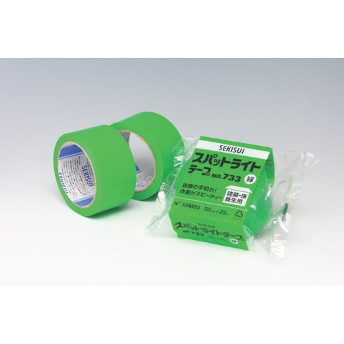 トラスコ中山 積水 スパットライトテープNo.733 38×25(ご注文単位1巻)【直送品】