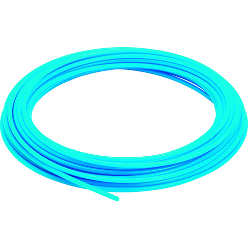 トラスコ中山 ピスコ ナイロンチューブ ブルー 4×2.5 20M(ご注文単位1巻)【直送品】