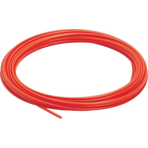 トラスコ中山 ピスコ ナイロンチューブ オレンジ 10×7.5 100M(ご注文単位1巻)【直送品】