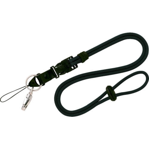 トラスコ中山 OP カラーロープ 1本 黒(ご注文単位1本)【直送品】