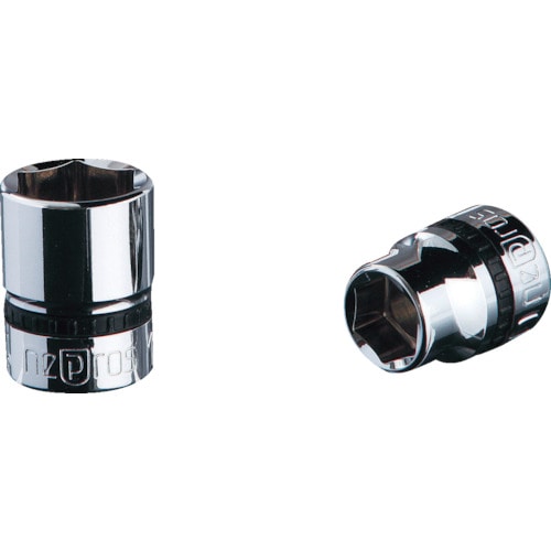 トラスコ中山 ネプロス 9.5sq.ソケット(六角) 対辺寸法7mm 差込角9.5mm(ご注文単位1個)【直送品】