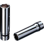 トラスコ中山 ネプロス 12.7sq.ディープソケット(六角) 対辺寸法22mm 差込角12.7mm 全長85mm(ご注文単位1個)【直送品】