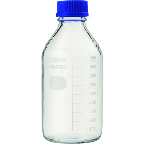 トラスコ中山 HARIO 耐熱ねじ口瓶 1,000ml(ご注文単位1個)【直送品】