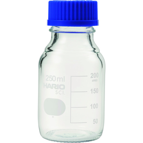 トラスコ中山 HARIO 耐熱ねじ口瓶 250ml(ご注文単位1個)【直送品】