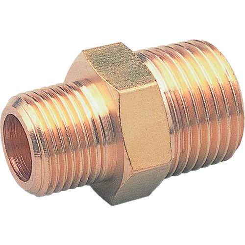 トラスコ中山 ASOH 異径六角ニップル PT3/4×PT1(RoHS)(ご注文単位1個)【直送品】