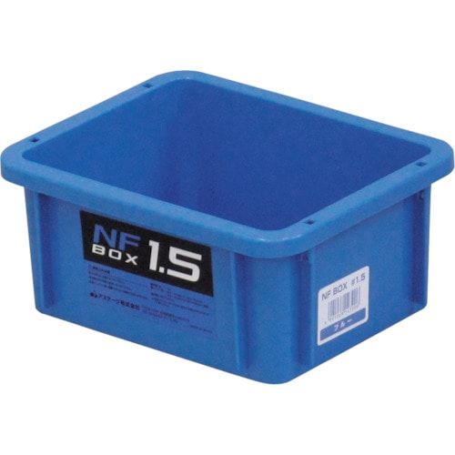 トラスコ中山 JEJアステージ NFボックス #1.5 ブルー(ご注文単位1個)【直送品】