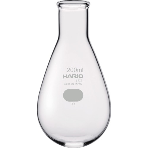 トラスコ中山 HARIO なすフラスコ 200ml（ご注文単位1個）【直送品】