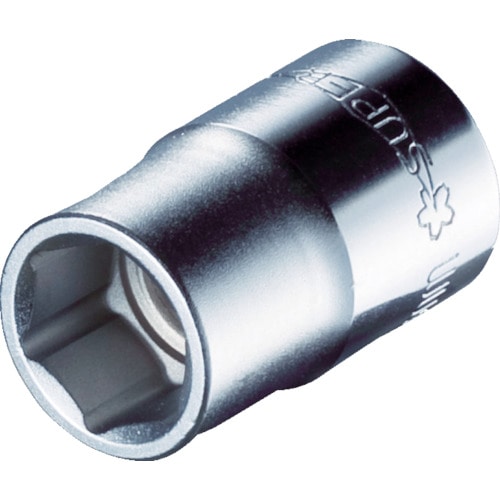 トラスコ中山 スーパー ソケットレンチ用ソケット(差込角:9.5mm)六角対辺:11mm(ご注文単位1個)【直送品】
