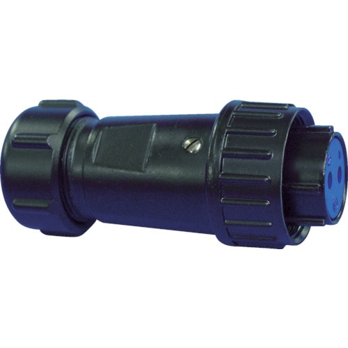 トラスコ中山 七星 防水メタルコネクタ NJW-20シリーズ 3極 PF10(ご注文単位1個)【直送品】