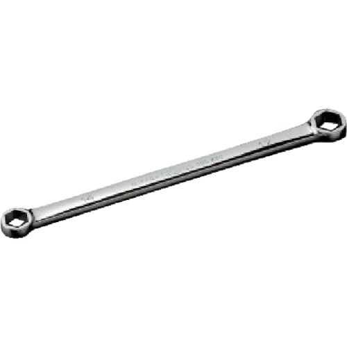 トラスコ中山 ネプロス ストレートスタンダードヘックスめがねレンチ17×19mm(ご注文単位1個)【直送品】