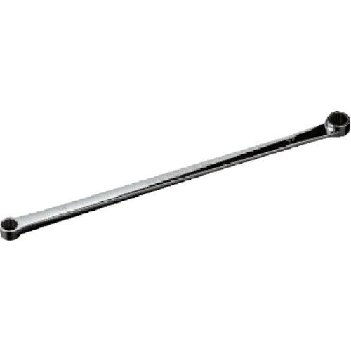 トラスコ中山 ネプロス 超ロングストレート両口めがねレンチ 対辺寸法22×24mm 全長431.5mm(ご注文単位1個)【直送品】