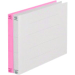 トラスコ中山 プラス 78288)フラットファイル 022NW A4E ピンク(ご注文単位1冊)【直送品】