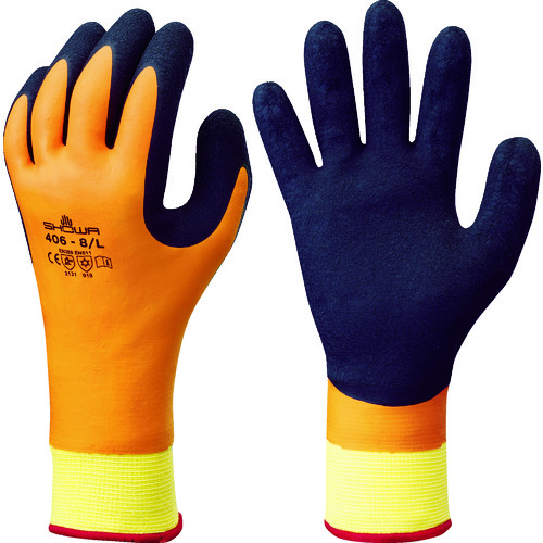 トラスコ中山 ショーワ 防寒手袋 NO406防寒ホールド Mサイズ（ご注文単位1組）【直送品】