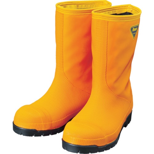 トラスコ中山 SHIBATA 冷蔵庫用長靴-40℃ NR031 26.0 オレンジ(ご注文単位1足)【直送品】