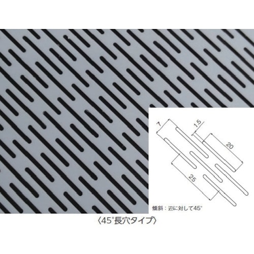 トラスコ中山 フロンケミカル フッ素樹脂(PTFE)特殊パンチングシート1.0t×300×500【単位はPk】(ご注文単位1パック)【直送品】