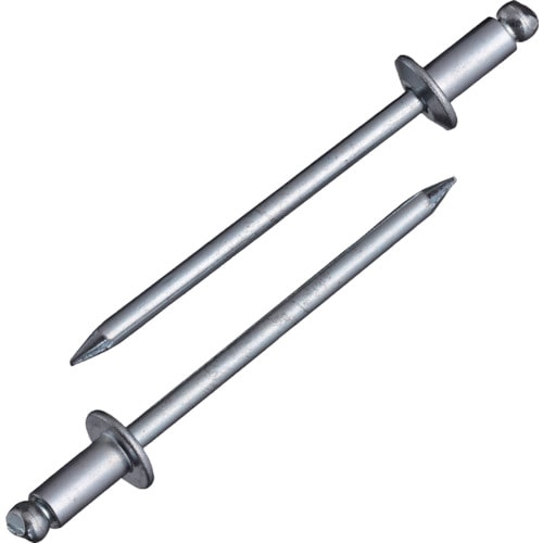 トラスコ中山 エビ ブラインドリベット(スティール/スティール製) 3-4(300本入) エコBOX(ご注文単位1箱)【直送品】
