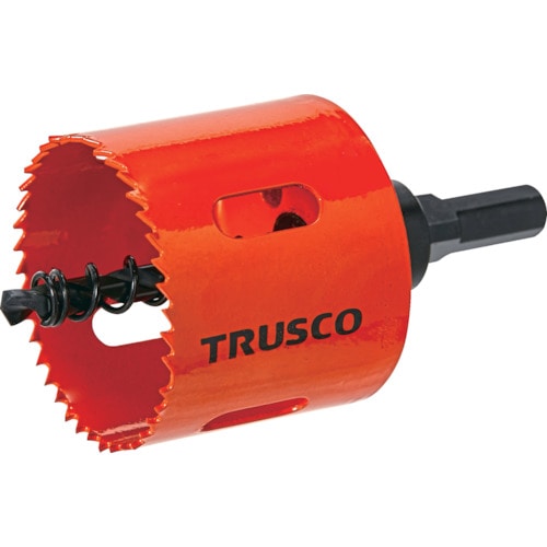 トラスコ中山 TRUSCO ハイス貫通ホールソー58mm(ご注文単位1本)【直送品】