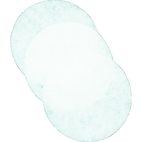 トラスコ中山 橋本 モーターフィルター 粘着タイプ(薄手)150Φmm 厚さ2mm(ご注文単位1箱)【直送品】