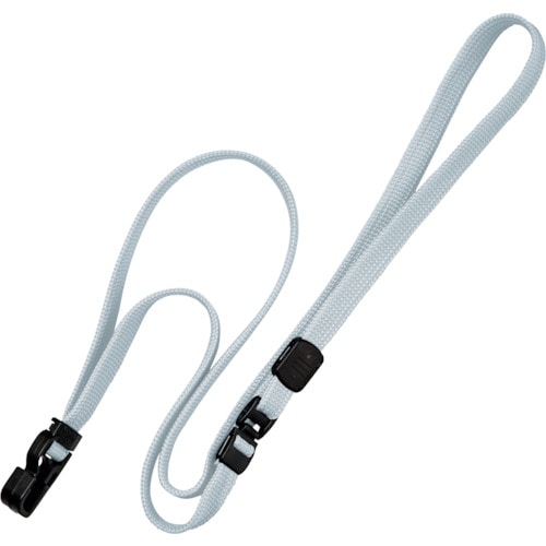 トラスコ中山 OP ループクリップ フック式 10本 クールグレー(ご注文単位1袋)【直送品】