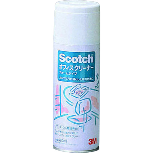 トラスコ中山 3M オフィスクリーナー 420ml(ご注文単位1本)【直送品】