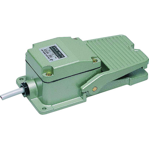 トラスコ中山 オジデン フットスイッチ 産業用防雨形 電気定格6A-250VAC 325-9064(ご注文単位1台)【直送品】