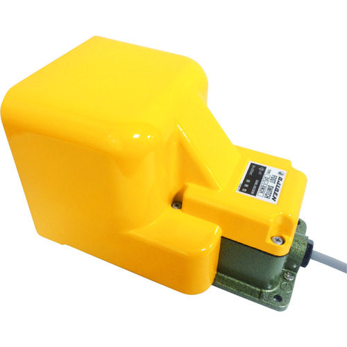 トラスコ中山 オジデン フットスイッチ産業用防雨形・シールドカバー付 定格6A-250VAC 396-6038(ご注文単位1台)【直送品】
