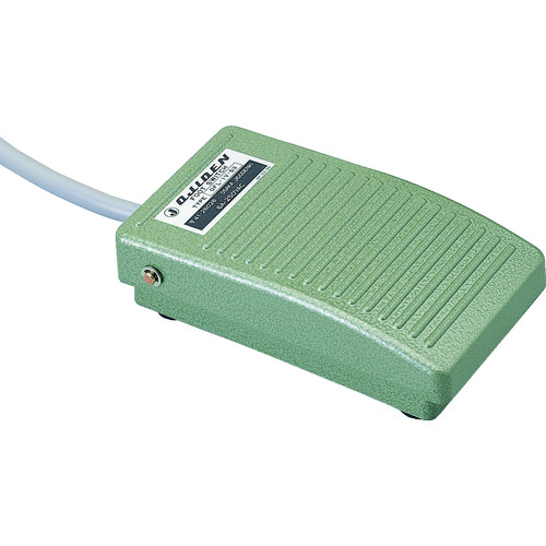 トラスコ中山 オジデン フットスイッチ アルミダイカスト製ミニ形 電気定格6A-250VAC 325-9099(ご注文単位1台)【直送品】