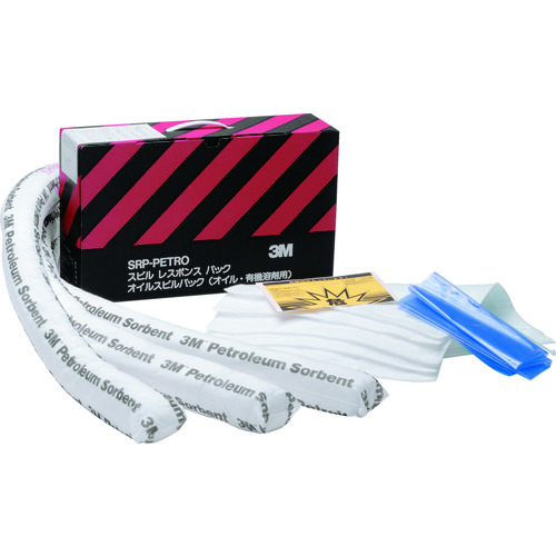 トラスコ中山 3M SRP-PETRO オイルスピルパック ボックスタイプ (1S=1箱)(ご注文単位1セット)【直送品】