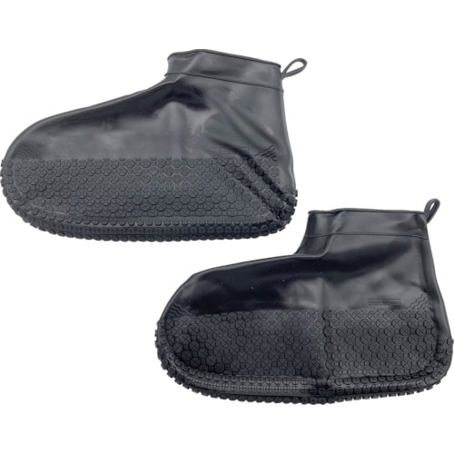 トラスコ中山 プロスタッフ カッパの足フィット ブラックL(ご注文単位1足)【直送品】