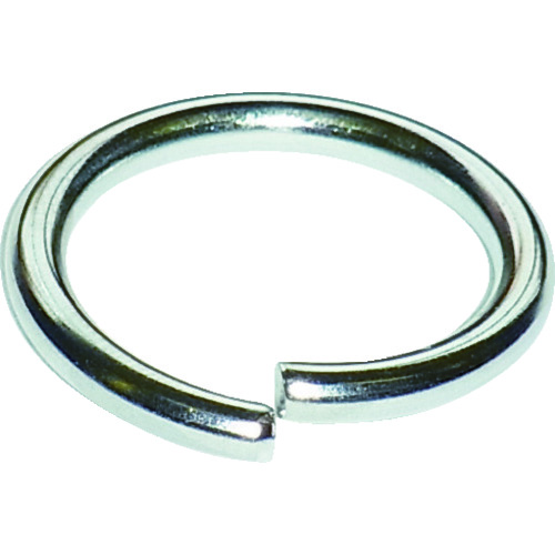 トラスコ中山 ニッサチェイン ステンレスリング2.3×13mm(6個入)(ご注文単位1パック)【直送品】
