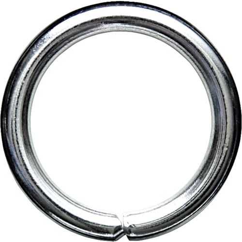 トラスコ中山 ニッサチェイン ステンレスリング1.6×10mm(8個入)(ご注文単位1パック)【直送品】