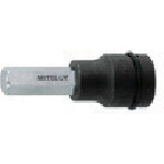 トラスコ中山 ミトロイ 1/2 ヘックスソケット パワータイプ 6mm(ご注文単位1個)【直送品】