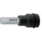 トラスコ中山 ミトロイ 1/2 ヘックスソケット パワータイプ 8mm(ご注文単位1個)【直送品】