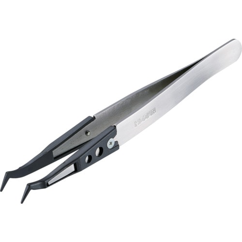 トラスコ中山 HOZAN ESDチップピンセット 818-3674(ご注文単位1本)【直送品】