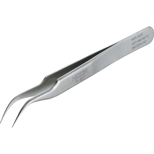トラスコ中山 HOZAN ピンセット 120mm 495-4858(ご注文単位1本)【直送品】