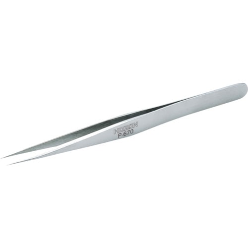 トラスコ中山 HOZAN ピンセット 全長120mm 810-7684(ご注文単位1本)【直送品】
