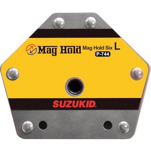 トラスコ中山 SUZUKID マグホールドシックスL(ご注文単位1個)【直送品】