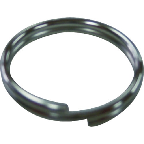 トラスコ中山 ニッサチェイン ニッケルWリング 0.8X5mm (50個入)(ご注文単位1パック)【直送品】