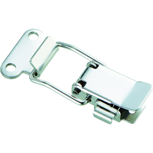 トラスコ中山 TRUSCO パッチン錠 ロックタイプ ステンレス 2個入(ご注文単位1パック)【直送品】