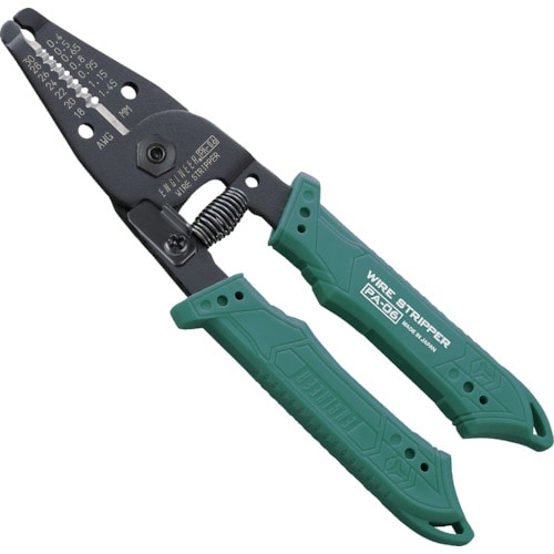 トラスコ中山 エンジニア ワイヤーストリッパー 細線用 175mm(ご注文単位1個)【直送品】
