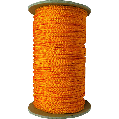 トラスコ中山 ユタカメイク 江戸打ち紐 山吹 約3mm×130m(ご注文単位1巻)【直送品】