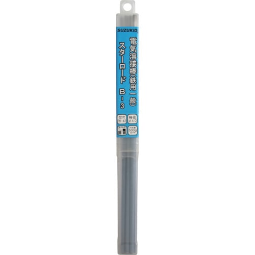 トラスコ中山 SUZUKID スターロード B-3 一般軟鋼用 4.0φ×500g(ご注文単位1箱)【直送品】