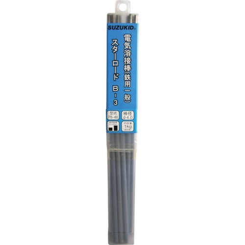 トラスコ中山 SUZUKID スターロードB-3 一般軟鋼用 4.0φ×1kg(ご注文単位1箱)【直送品】