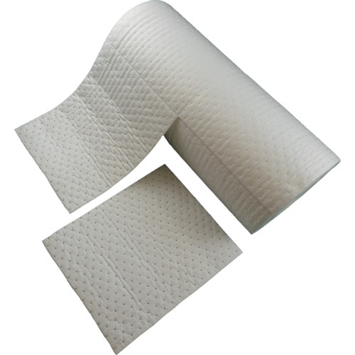トラスコ中山 JOHNAN 油吸収材 アブラトール ロール 800×1.5mm 50m巻 250-6226(ご注文単位1巻)【直送品】
