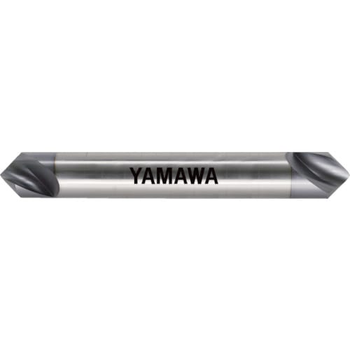 トラスコ中山 ヤマワ コーティングポイントドリル PE-90° PE-Q V 6X2X90°(ご注文単位1本)【直送品】