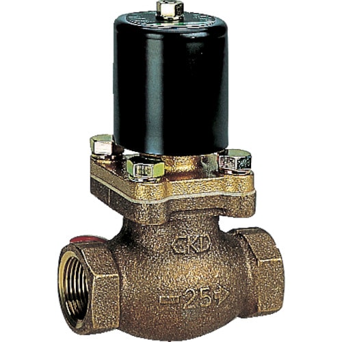 トラスコ中山 CKD 蒸気用パイロットキック式2ポート電磁弁 110-3733(ご注文単位1台)【直送品】